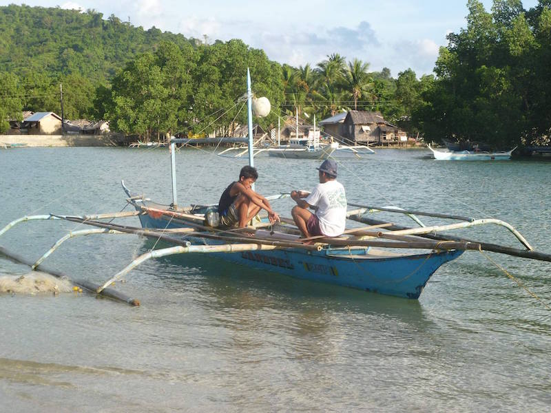 Fishermen in El Nido, Palawan