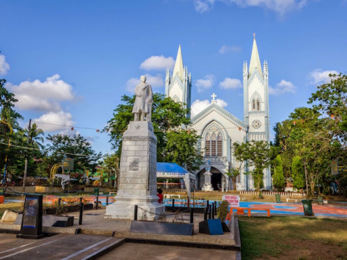 The Cathedral on Plaza Cuartel - City Tour in Puerto Princesa