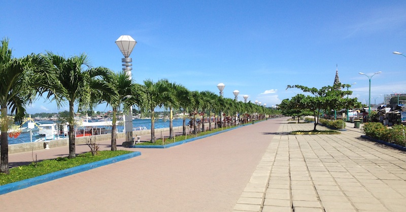 Puerto Princesa, Palawan : vue sur Bay Walk
