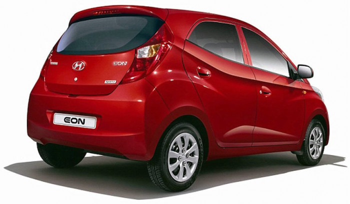 Rent a City Car in Palawan - Hyundai Eon (Red)