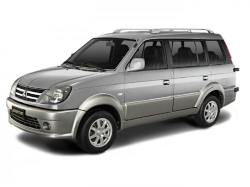 Rent a SUV car to go to El Nido, Palawan - Mitsubishi Adventure (Silver)
