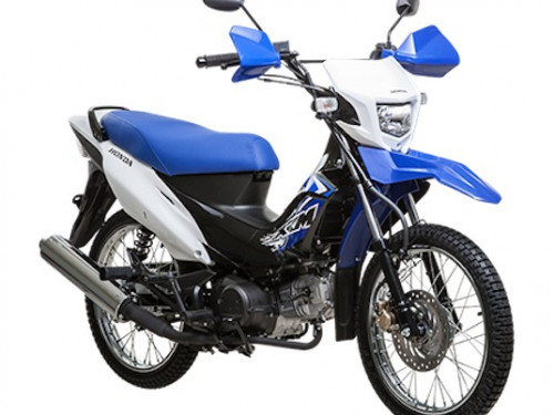 Rent a semi-automatic motorbike Honda XRM 125 in El Nido