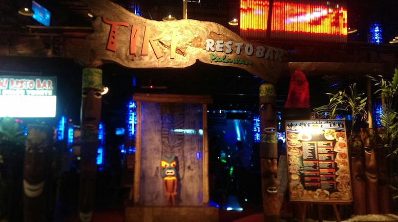 The Tiki Bar, in Puerto Princesa, Palawan