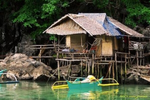 A Typical Tagbuana Hut